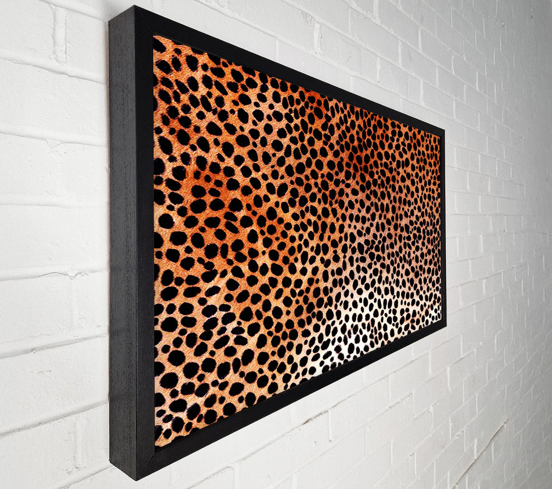  A Canvas Print of Cheetah Skin Canvas Art