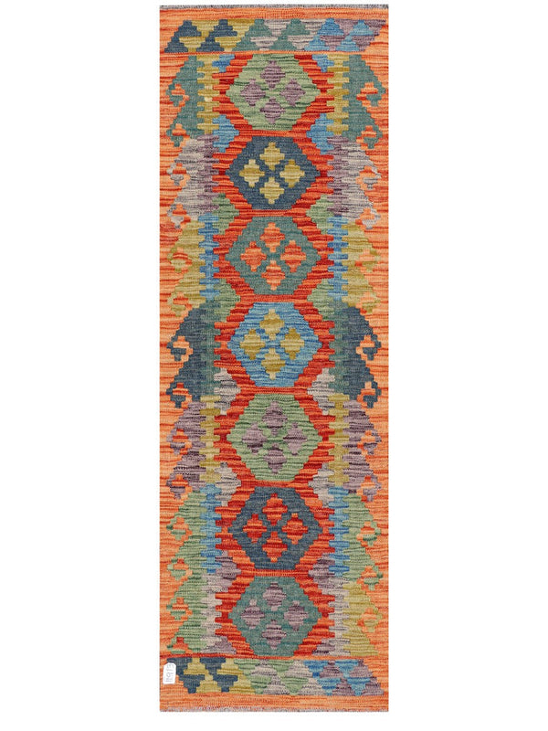 Maimana Afghanistan Kilim Rug - 171 x57 cm