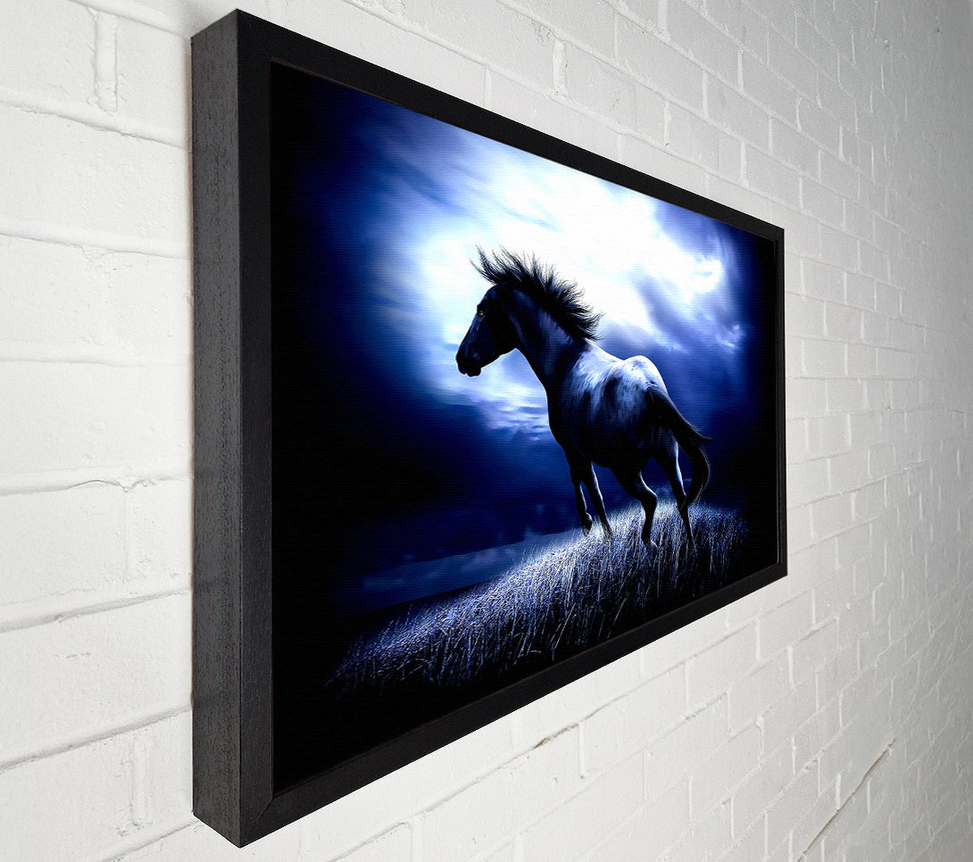 A Canvas Print of Dark Horse Canvas Wall Art
