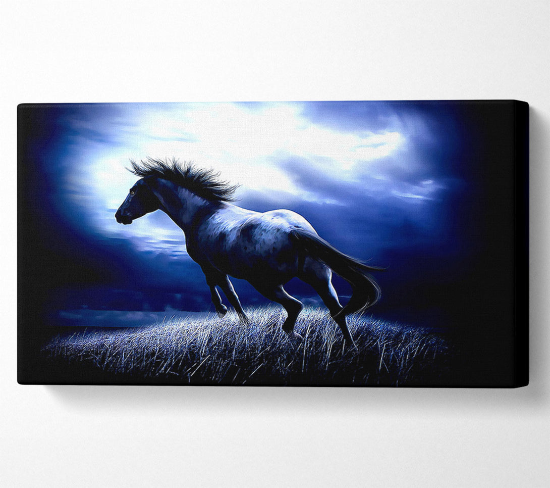  A Canvas Print of Dark Horse Canvas Wall Art