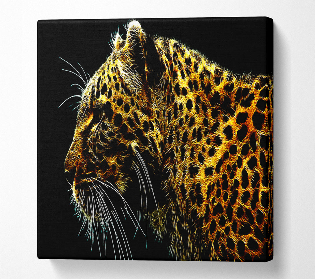  A Canvas Print of Leopard Glory Canvas Wall Art