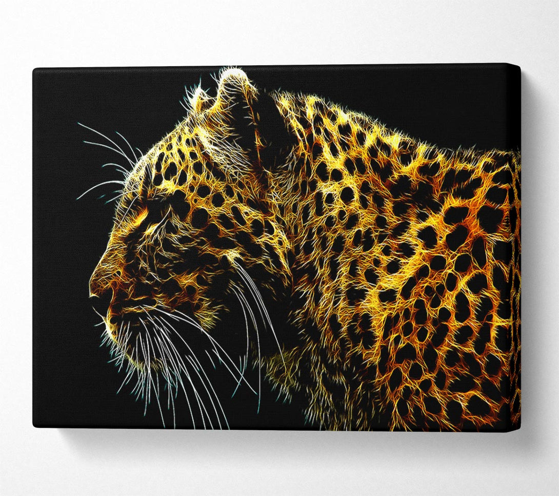  A Canvas Print of Leopard Glory Canvas Wall Art