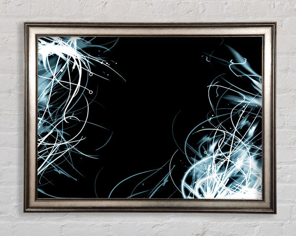 Electrical Storm Framed Print