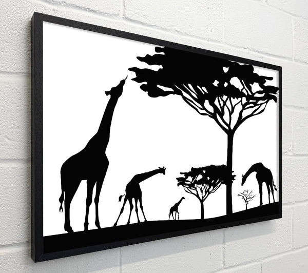 Giraffe Silhouette