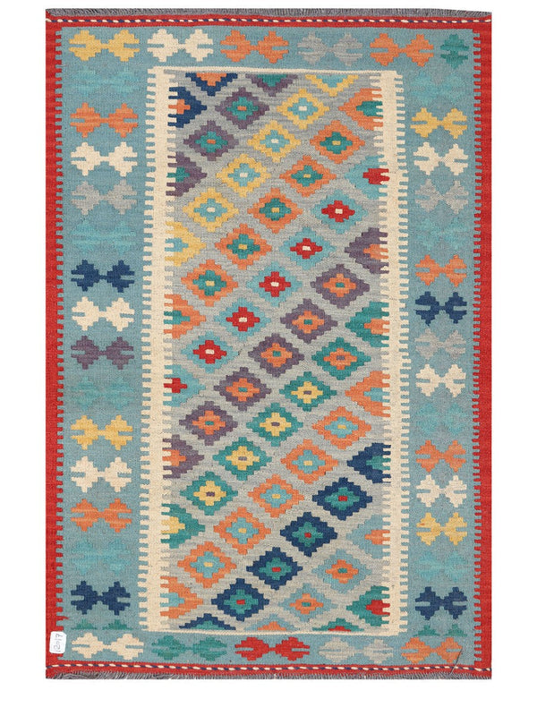 Maimana Afghanistan Kilim Rug - 150 x103 cm