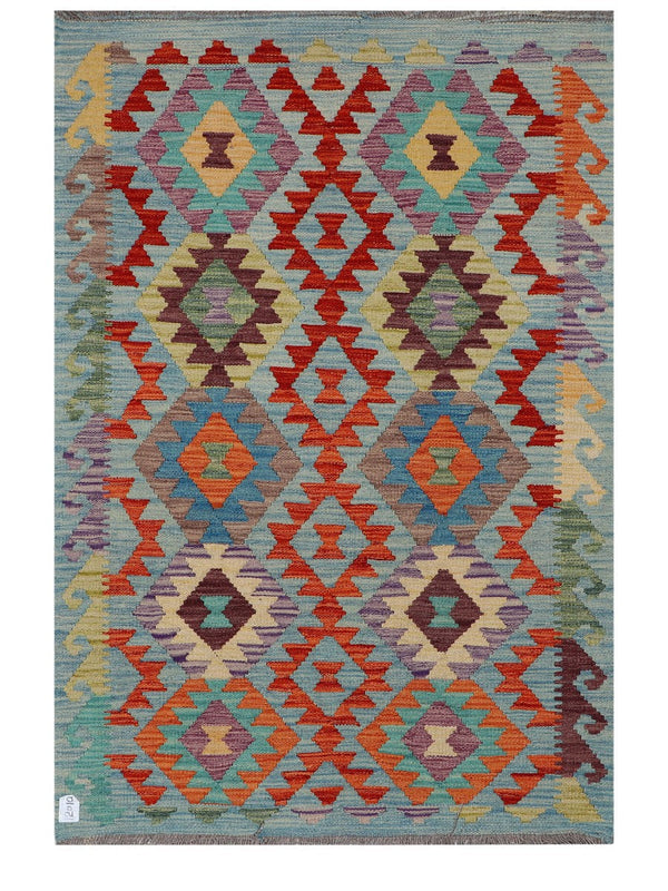 Maimana Afghanistan Kilim Rug - 155 x104 cm