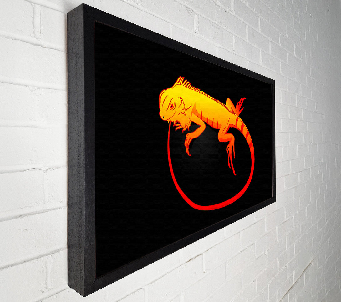  A Canvas Print of Iguana 2 Canvas Print