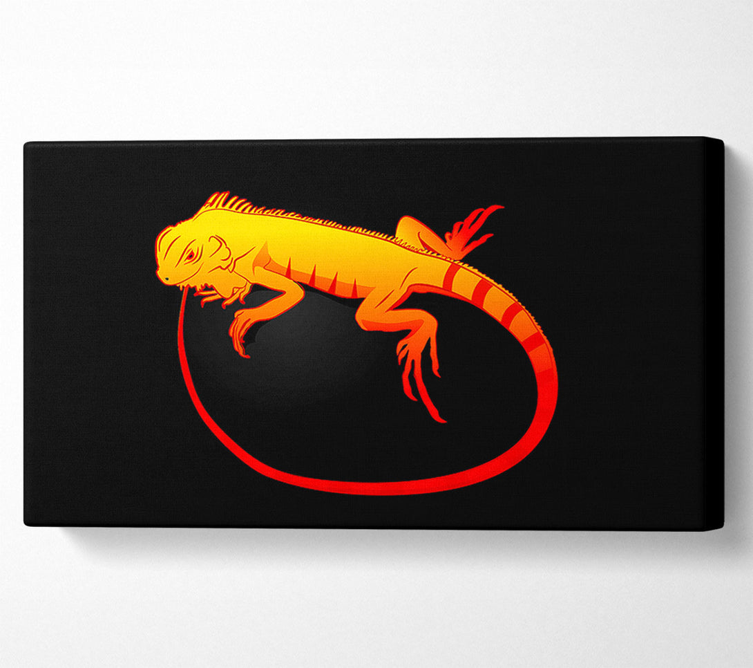  A Canvas Print of Iguana 2 Canvas Print