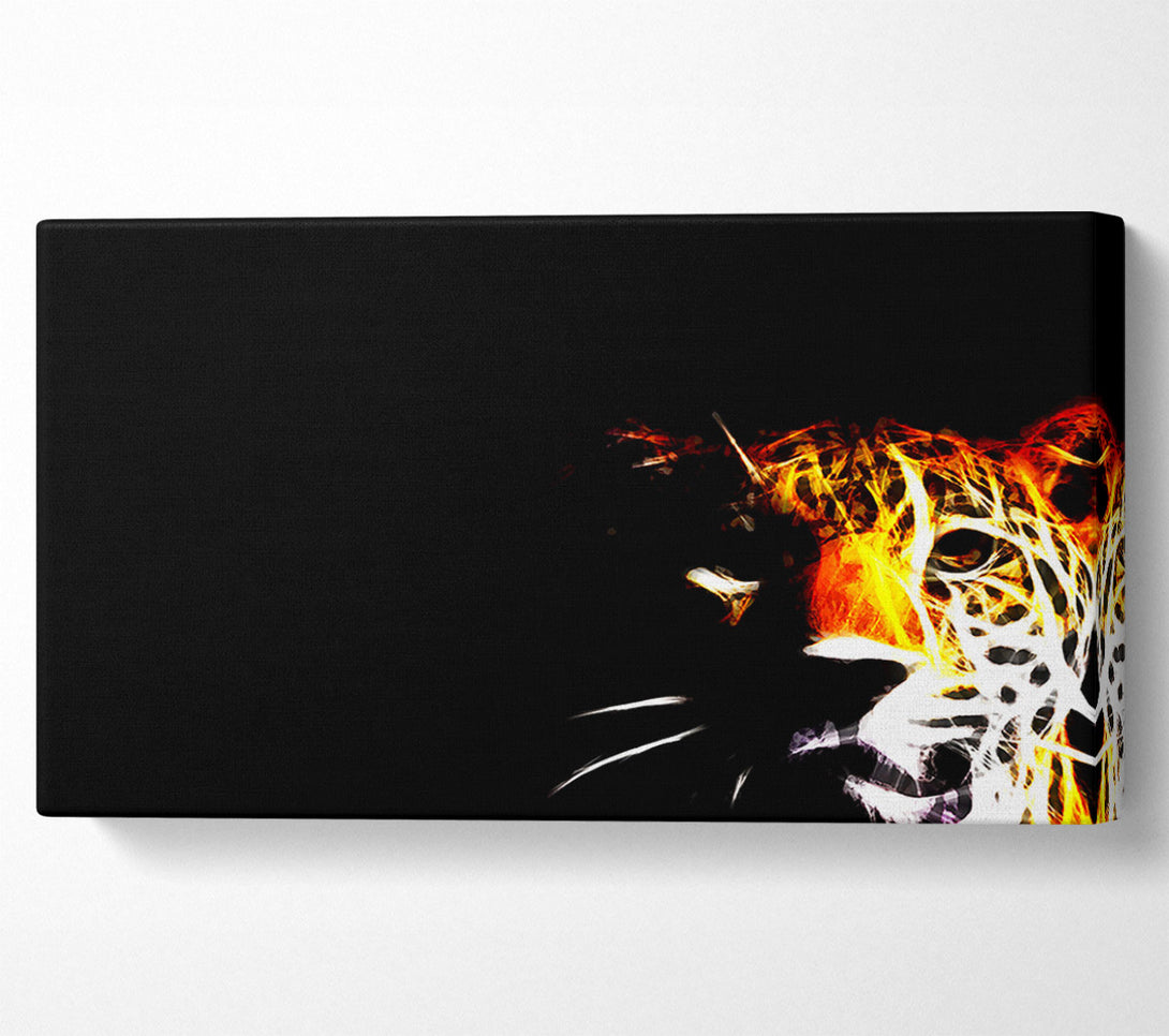  A Canvas Print of Jaguar Blaze Canvas Art