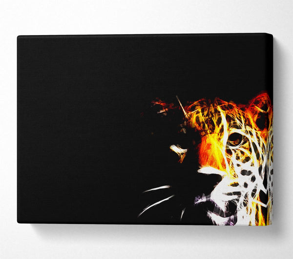  A Canvas Print of Jaguar Blaze Canvas Art