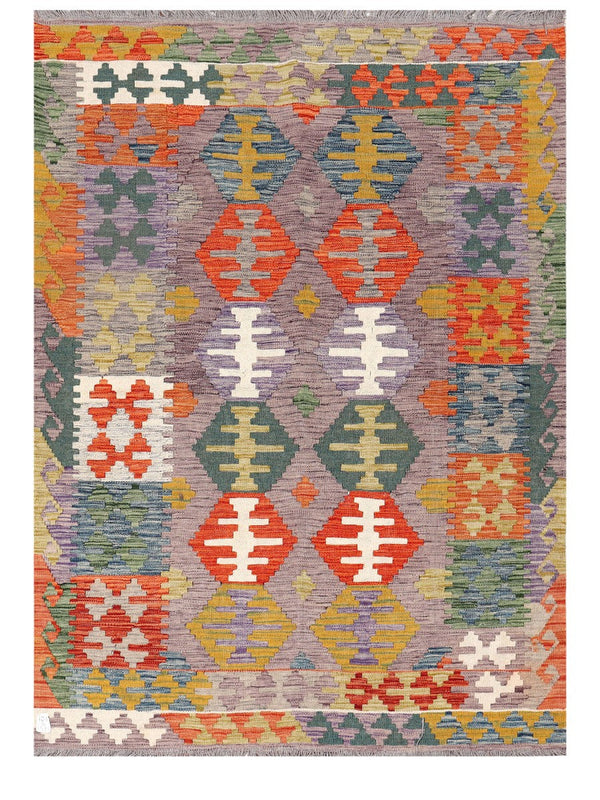 Maimana Afghanistan Kilim Rug - 178 x127 cm