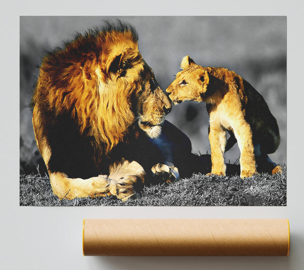 Lions Family Pride Print