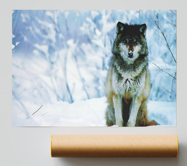 Lonsome Wolf Poster