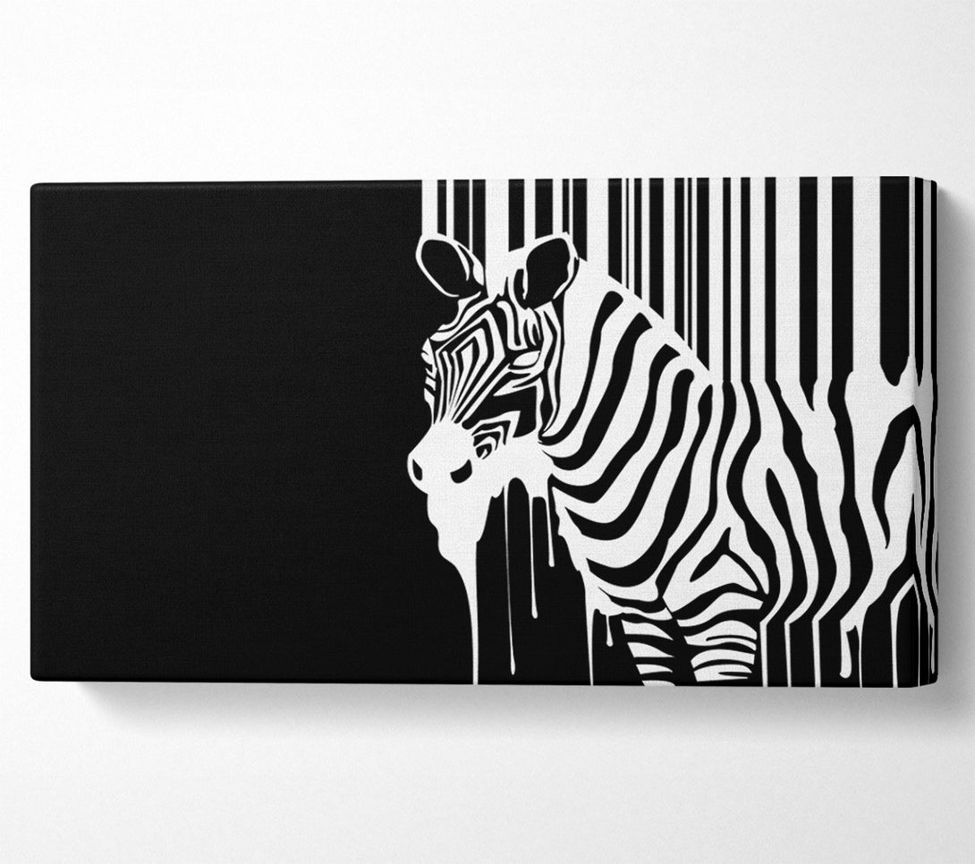  A Canvas Print of Melting Zebra Canvas Art