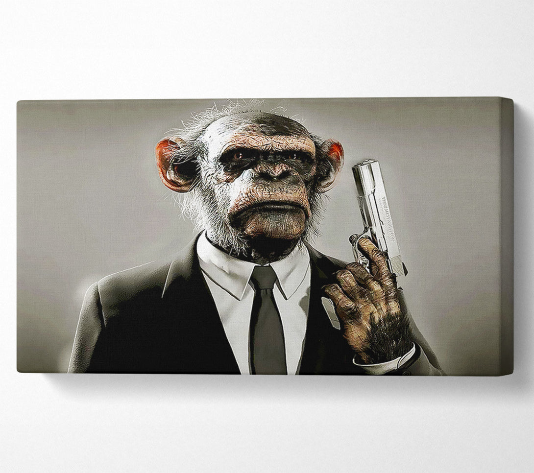  A Canvas Print of Monkey Business Canvas Wall Art