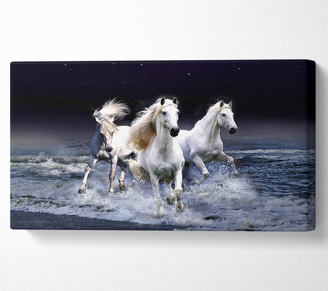 A Canvas Print of Mystic Horses Canvas Wall Art