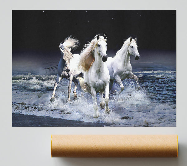 Mystic Horses Print
