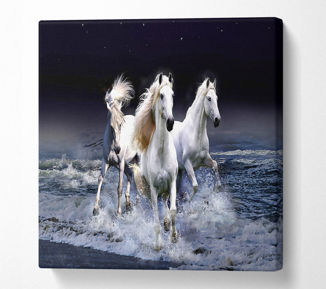  A Canvas Print of Mystic Horses Canvas Wall Art