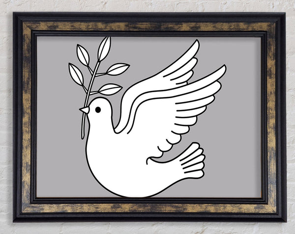 Peace Dove Framed Print