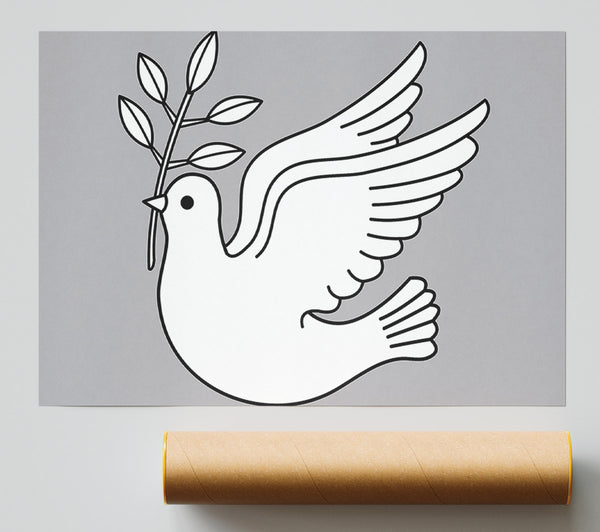 Peace Dove Poster