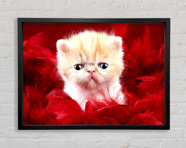 Precious Cute Love Framed Print