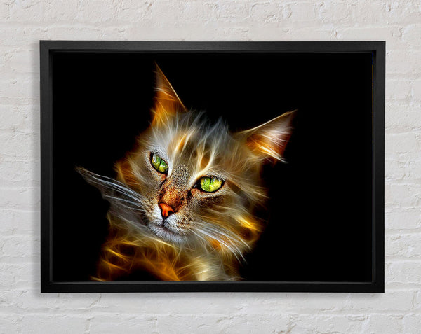 Purrfect Framed Print