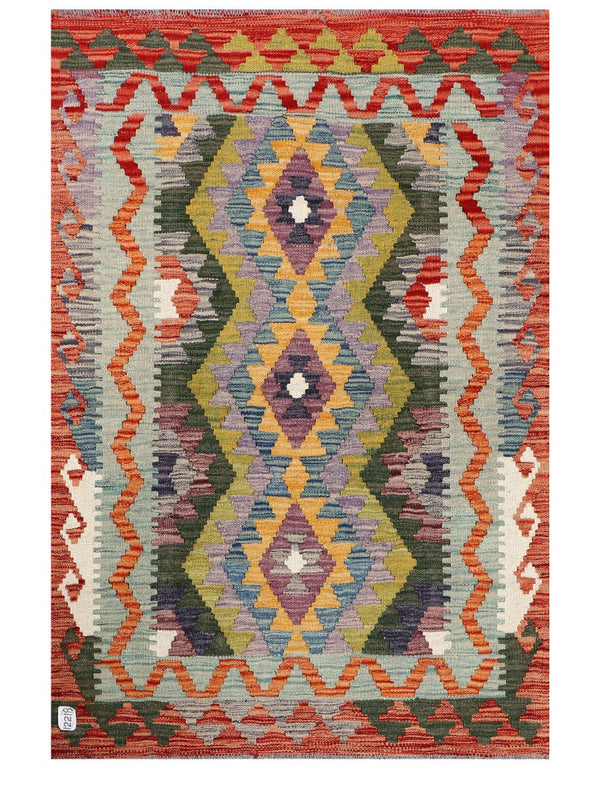 Maimana Afghanistan Kilim Rug - 149 x99 cm