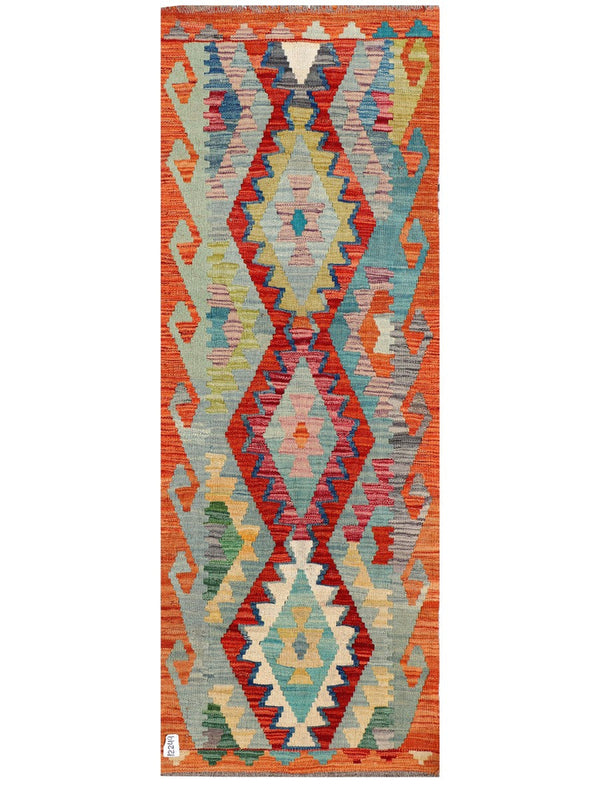Maimana Afghanistan Kilim Rug - 172 x64 cm