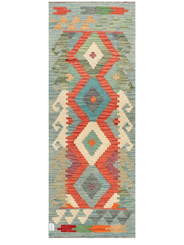 Maimana Afghanistan Kilim Rug - 167 x63 cm
