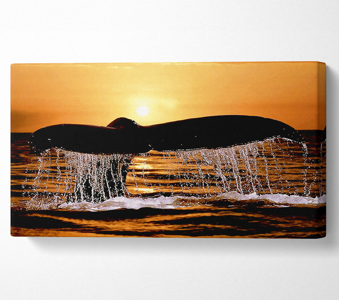  A Canvas Print of Whale Tale Canvas Art