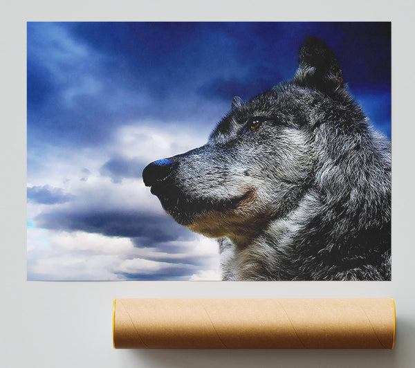 Wolf Clouds Print