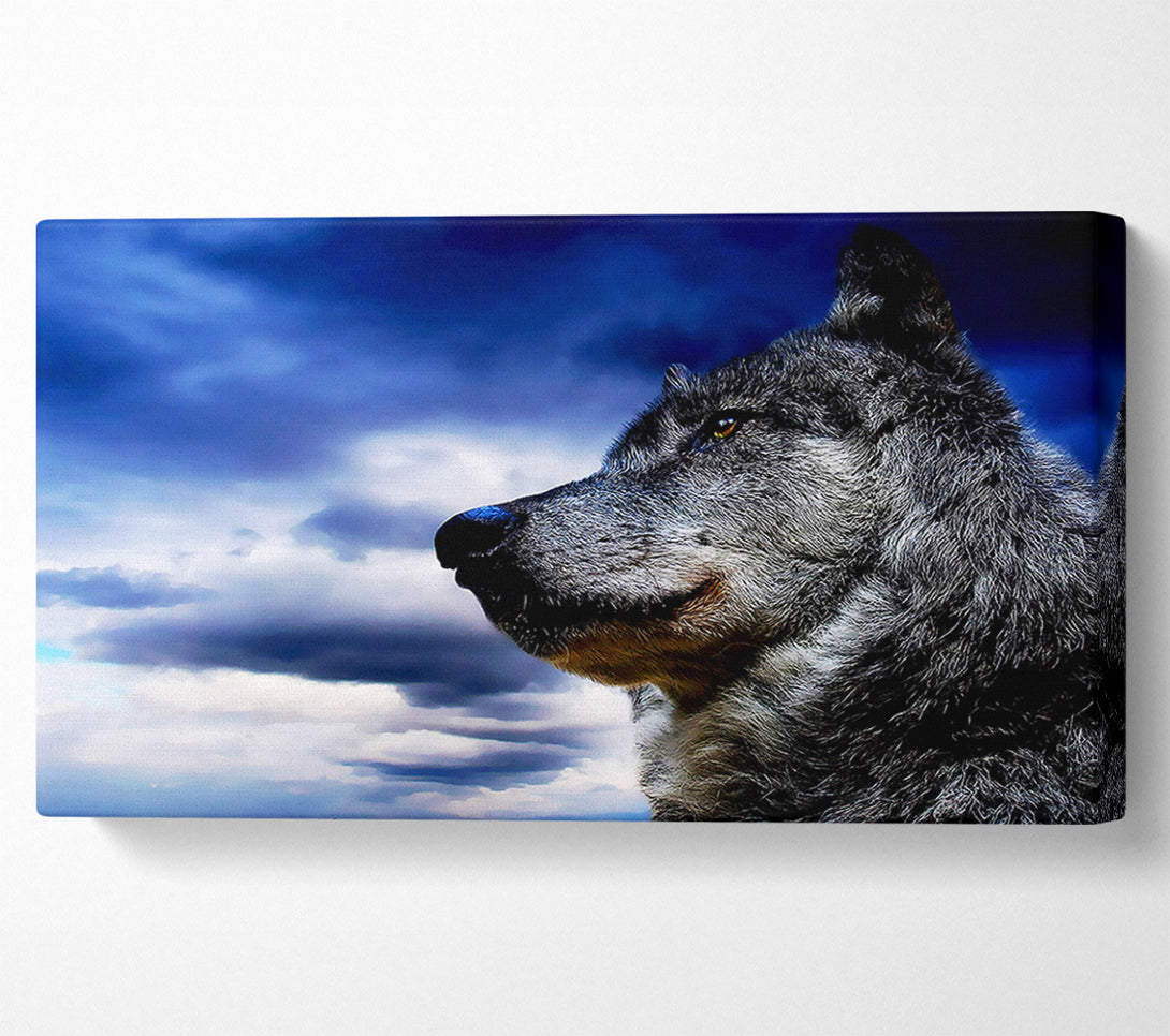  A Canvas Print of Wolf Skies Canvas Print