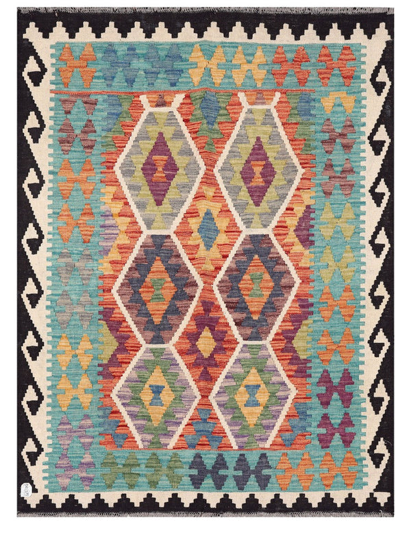 Maimana Afghanistan Kilim Rug - 169 x125 cm
