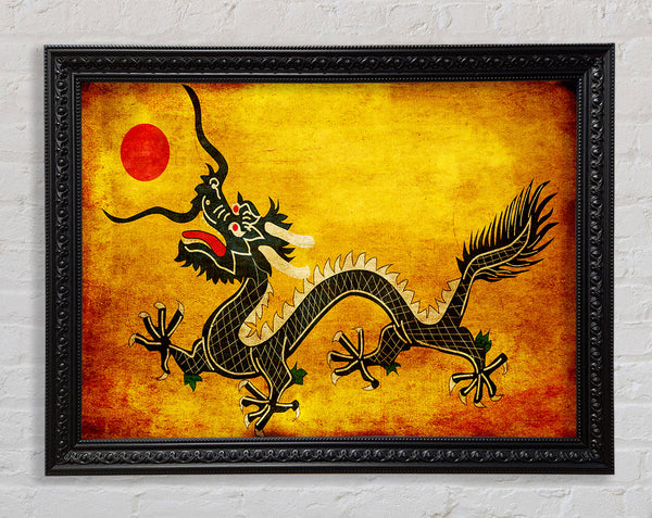 Manchu Dragon Ming Dynasty Framed Print