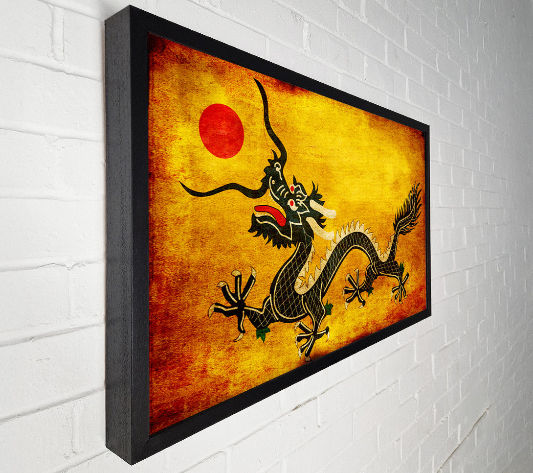  A Canvas Print of Manchu Dragon Ming Dynasty Canvas Print