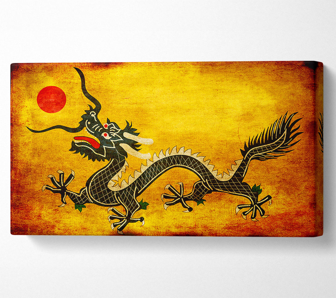  A Canvas Print of Manchu Dragon Ming Dynasty Canvas Print