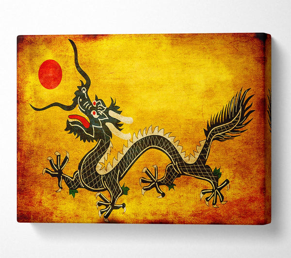  A Canvas Print of Manchu Dragon Ming Dynasty Canvas Print