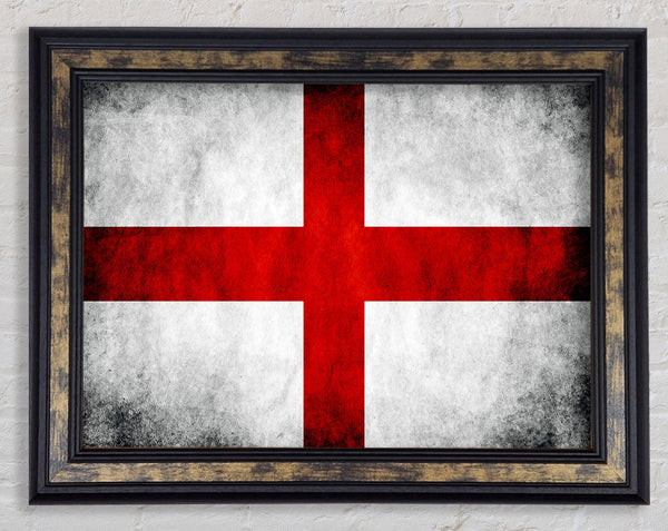 St George Flag England Framed Print