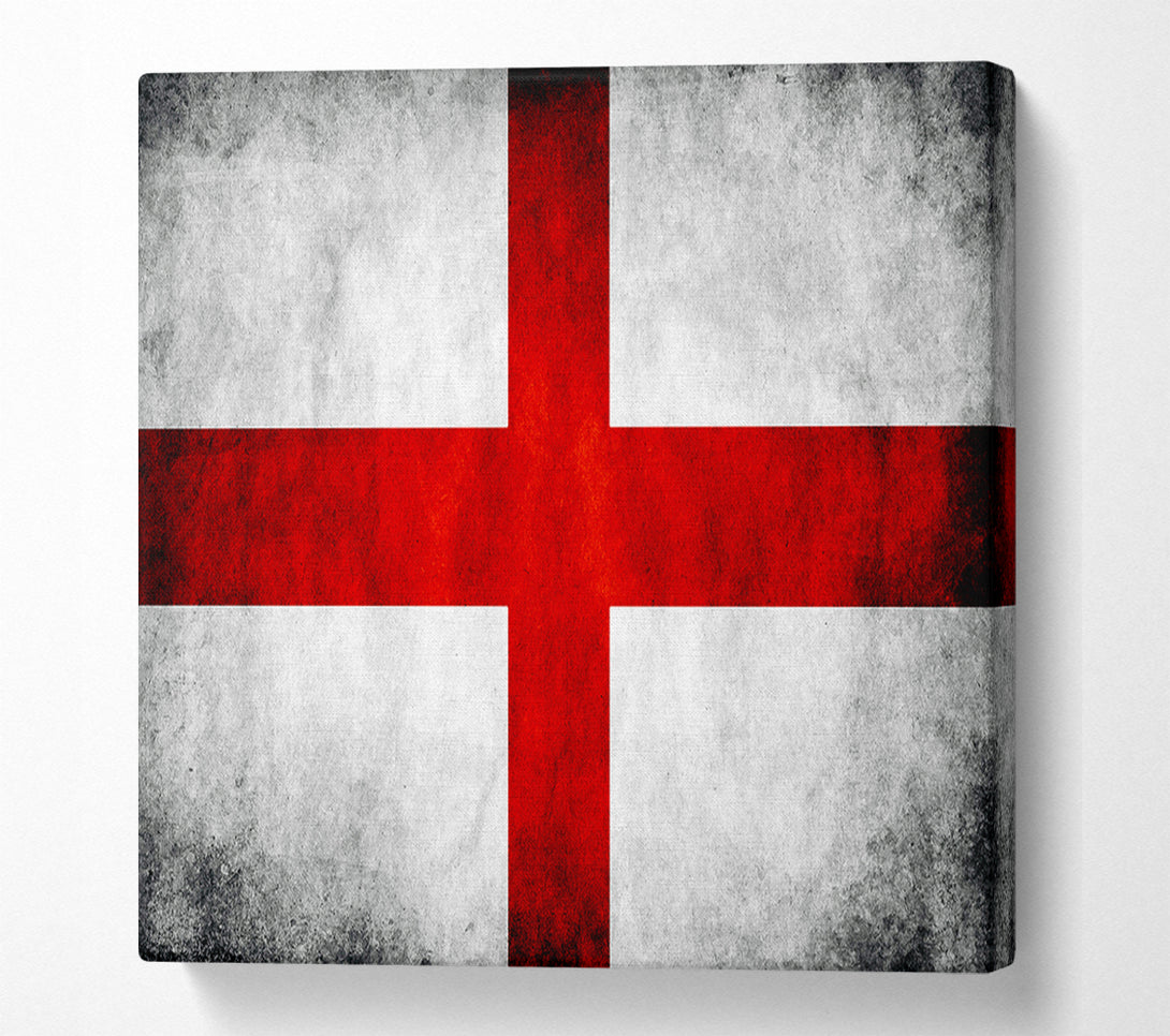  A Canvas Print of St George Flag England Canvas Print