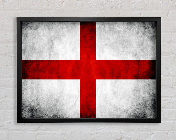 St George Flag England Framed Print