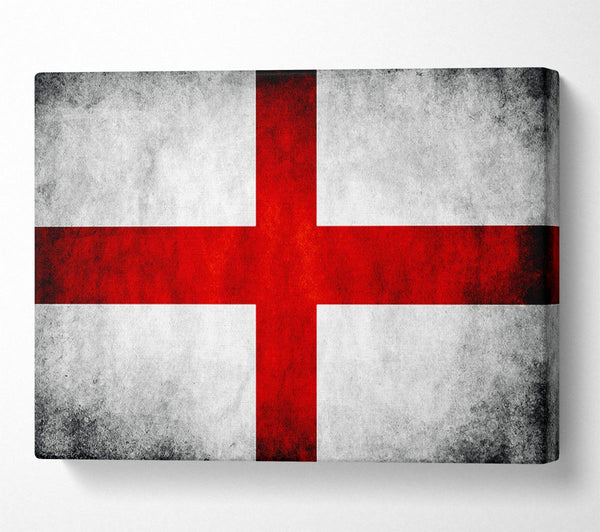  A Canvas Print of St George Flag England Canvas Print