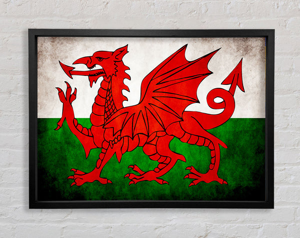 Welsh Dragon Framed Print
