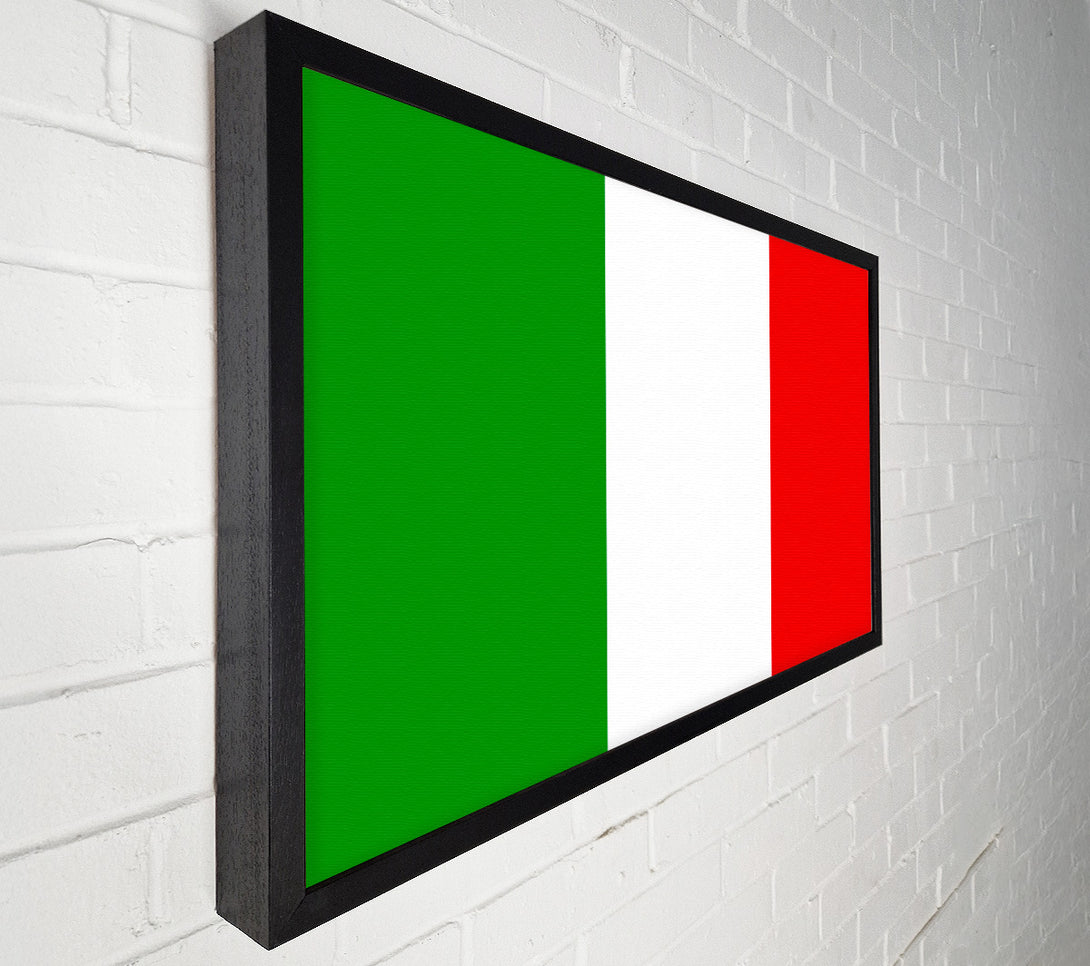  A Canvas Print of Flag Of Italy Canvas Wall Art