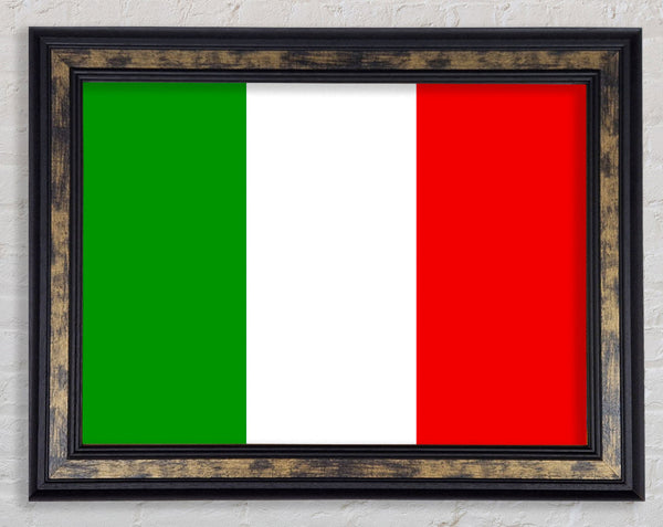 Flag Of Italy Framed Print