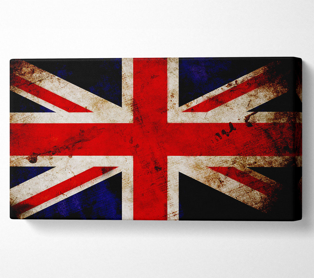  A Canvas Print of Uk Grunge Canvas Wall Art
