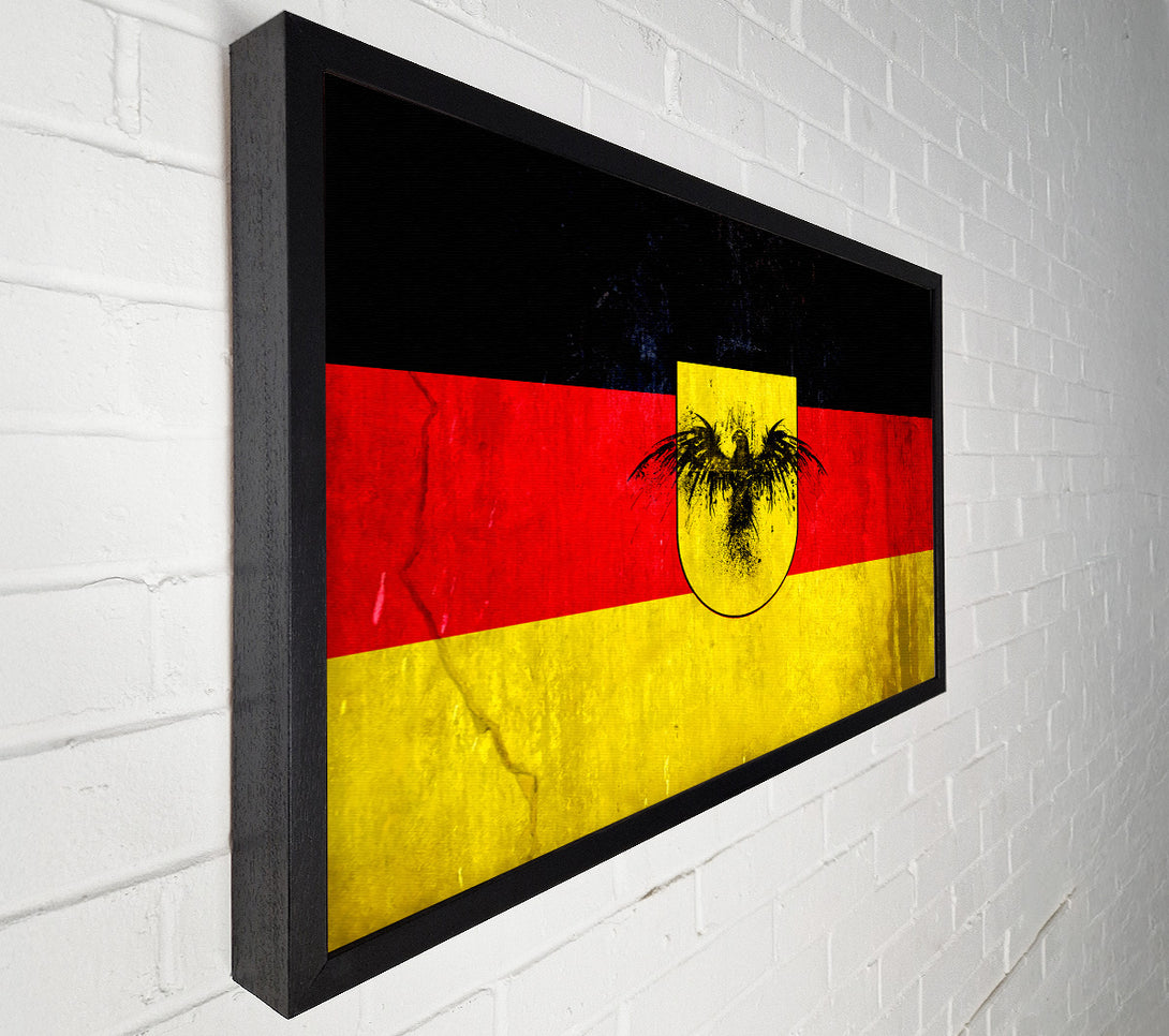  A Canvas Print of German Flag Eagle Canvas Art