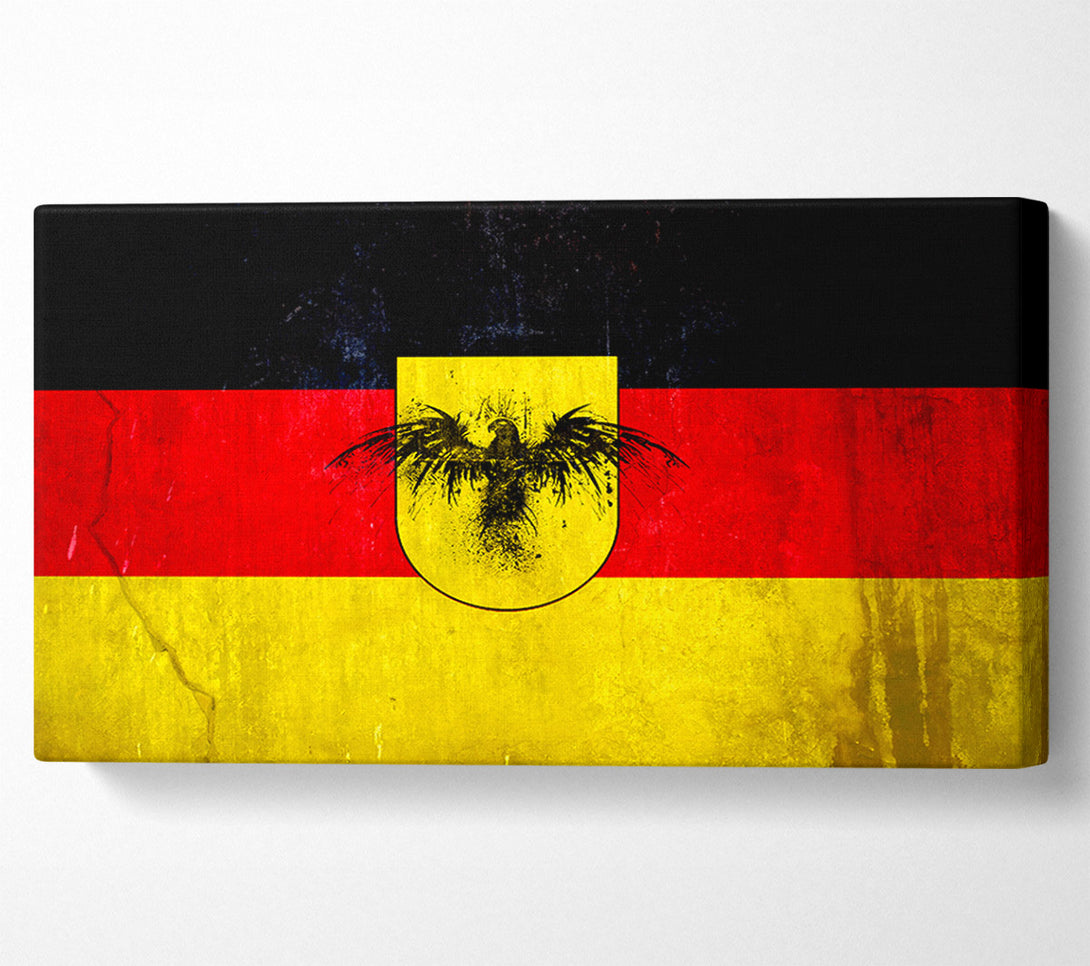  A Canvas Print of German Flag Eagle Canvas Art