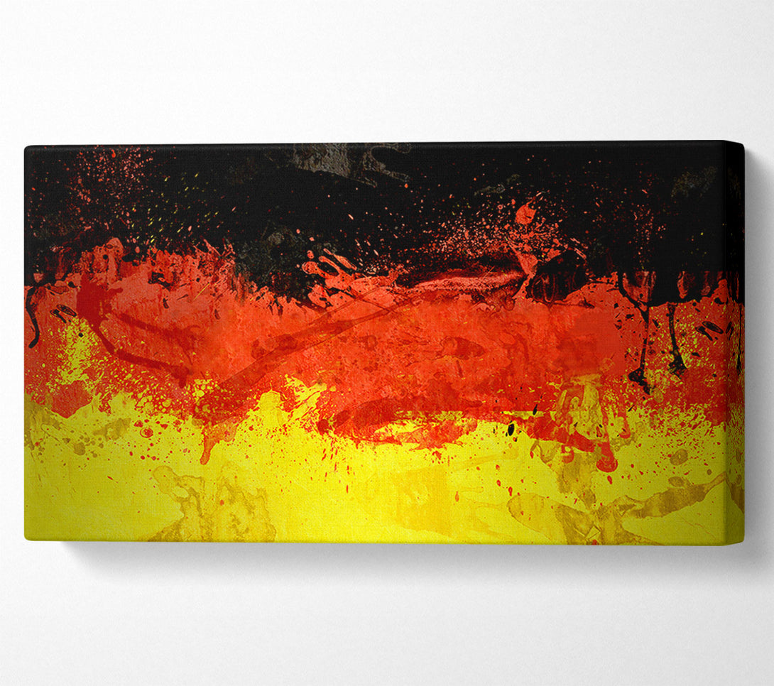  A Canvas Print of Germany Colours Canvas Art