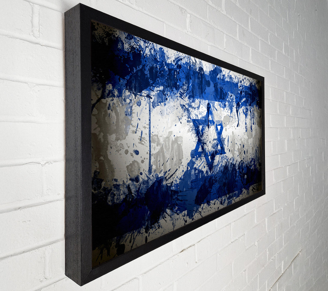  A Canvas Print of Israel Flag Canvas Print
