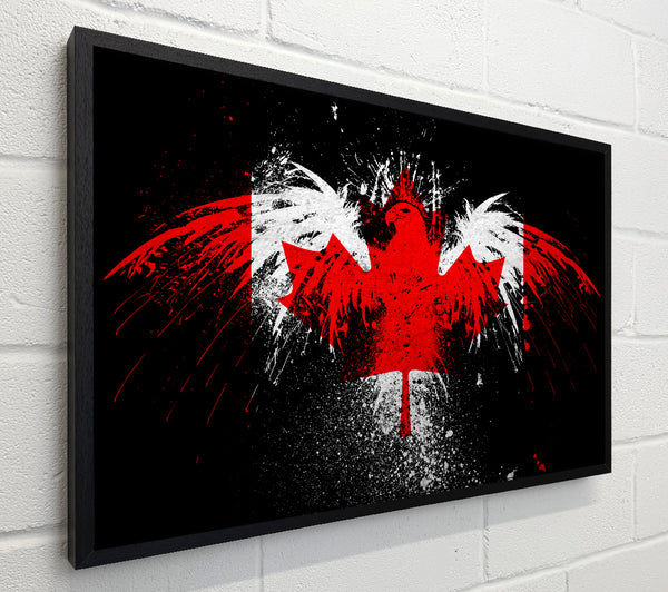 Canadian Eagle Flag